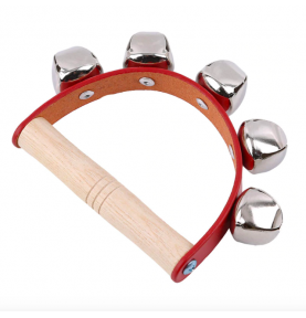 Wooden Baby Jingle Bell Rattle Bracelet - Overview of Montessori learning set