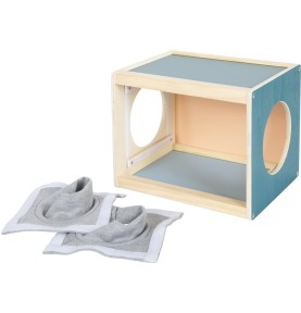Montessori Tactile Mystery Box & Texture Touch Feeler - Elements & Play Details