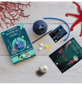 Deep Sea Angler Fish Creative Papercraft Activity Kit - Elements & Play Details