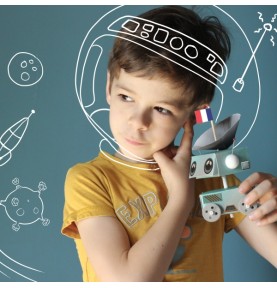 Outer Space Exploration Creative Craft Activity Kit - Overview - Montessori Toy