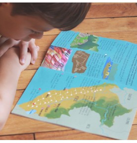 Ancient Peru Montessori Educational Culture Craft Kit - Elements & Play Details