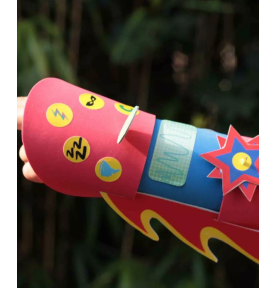DIY Superhero Costume & Mask Craft Activity Kit - Elements & Play Details