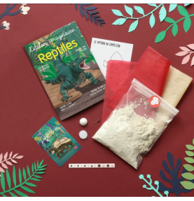 Reptiles & Amphibians Hands-On Craft Activity Kit - Elements & Play Details