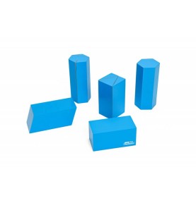 Montessori Geometric Fraction Blocks & Solids Set - Montessori Wooden Educational Toy