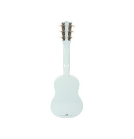 Acoustic Wooden Guitar for Children - Close-up details of natural materials