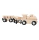 Modular Natural Wooden Magnetic Train Set