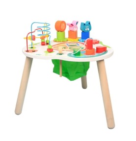 Baby Sensory Multi-Activity Discovery Table (12-18m) - Montessori Wooden Educational Toy