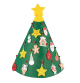 Children's Wooden Christmas Tree Craft Activity Set