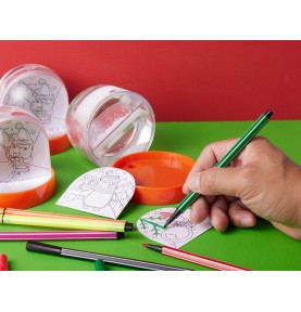 DIY Children's Christmas Snow Globes Kit - Pack of 4 - Close-Up Quality & Finish