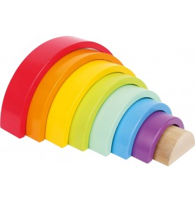 Children's Wooden Paint Palette & Natural Bristle Brushes Kit - Montessori Wooden Educational Toy