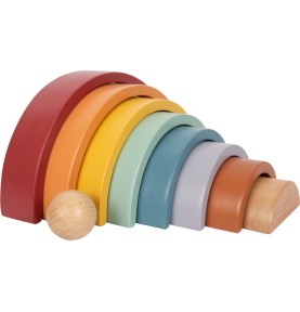 Wooden Modelling Clay Rolling Pins & Pattern Stampers Set - Montessori Educational Toy