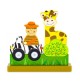 Magnetic Wooden Savannah Safari Animal Puzzle