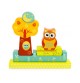 Magnetic Wooden Forest Owls Jigsaw Puzzle