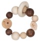 Natural Wooden Elephant Baby Rattle
