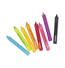 Montessori Washable Bath Crayons Set - Wooden Educational Toy