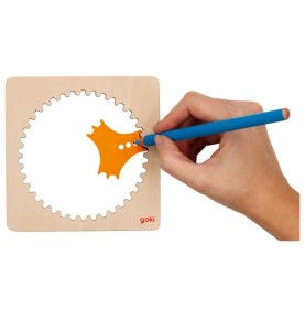 Rosette & Spirograph Mandala Drawing Stencils - Pack of 5 - Detailed View & Craftsmanship