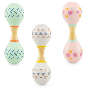 Montessori Wooden Maracas