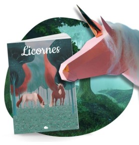Unicorn Wall Trophy Paper Sculpture Craft Kit - Montessori Educational Toy