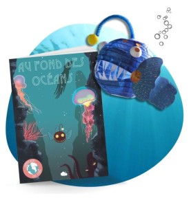 Deep Sea Angler Fish Creative Papercraft Activity Kit - Montessori Educational Toy