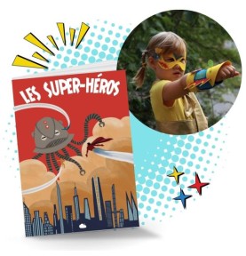 DIY Superhero Costume & Mask Craft Activity Kit - Montessori Educational Toy