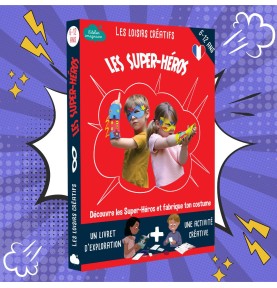 DIY Superhero Costume & Mask Craft Activity Kit - In-Use Lifestyle View 11