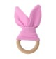 Montessori Teething Ring - Bunny Ears