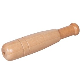 Natural Wooden Mallard Duck Call Whistle - Wooden Montessori Toy