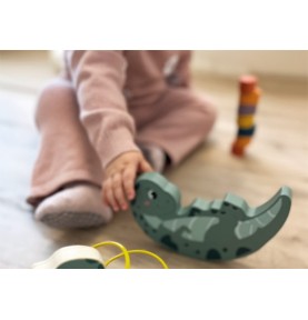 Wooden Dinosaur Balancing Game