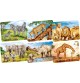 Mini Wooden Savannah Animals Jigsaw Puzzle - 24 Pieces