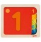 Montessori Wooden Number Puzzle – 5 Layers, Numbers 1 to 5