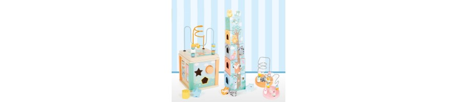 Pastel Collection Wooden Toys | Montessori Toys UK