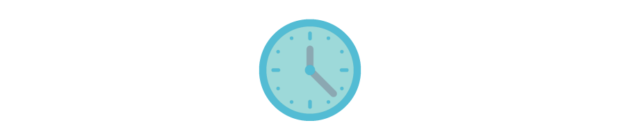 How do youlearn to tell the time? With our Learning Clock!