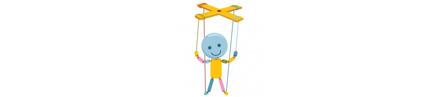 Wooden Push-Up & Articulated Toys | Montessori UK