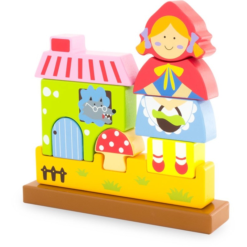 Magnetic Red Riding Hood pieces