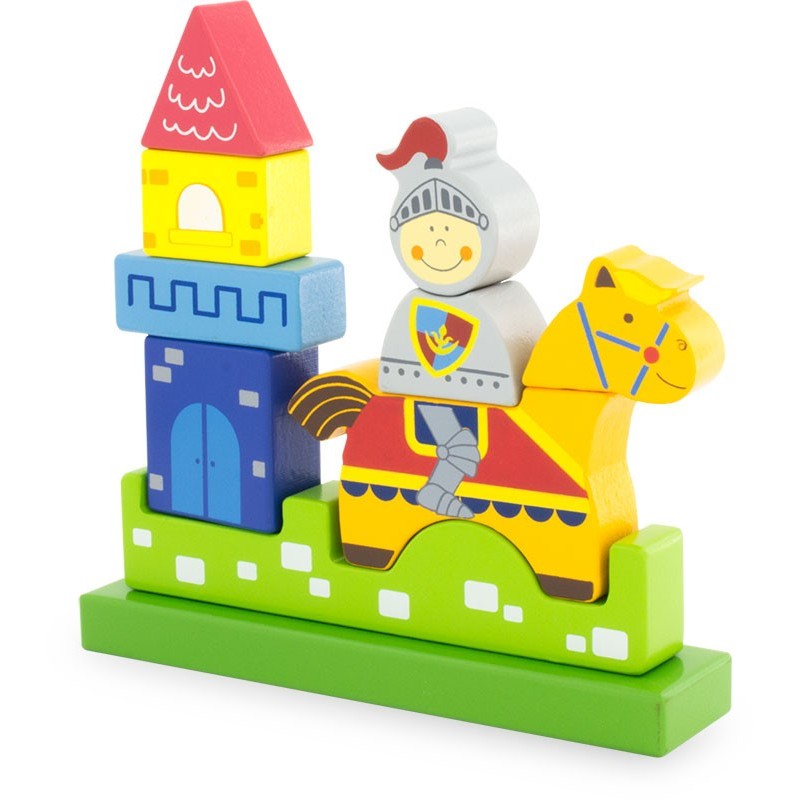 Magnetic knight pieces