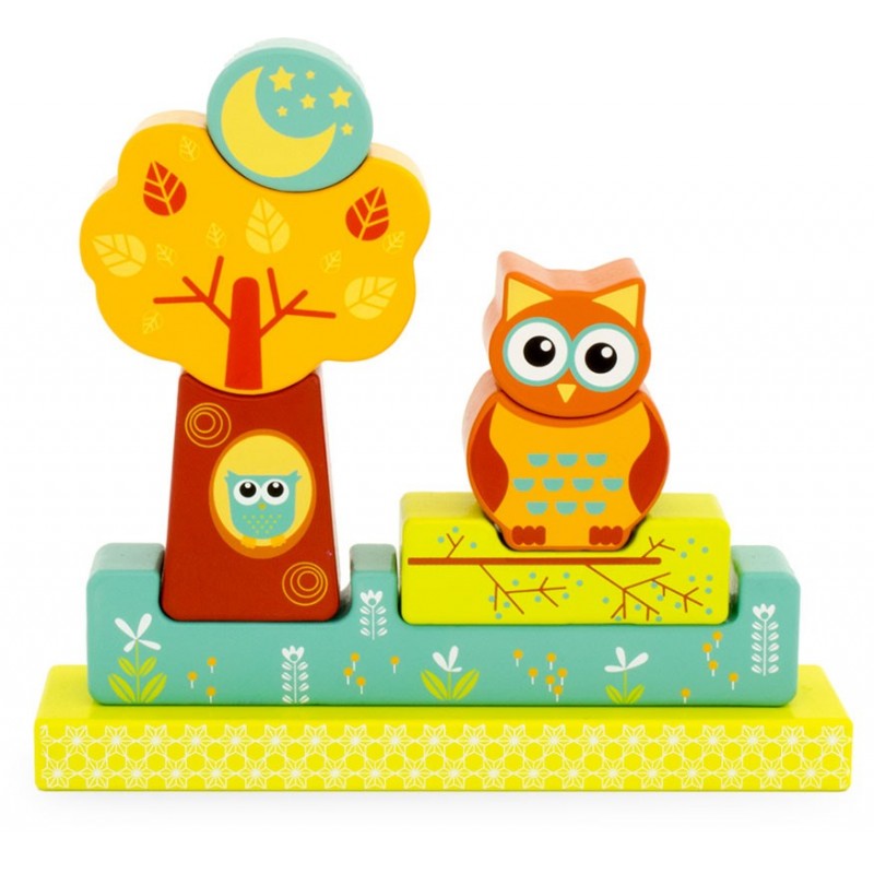 Owl puzzle pieces
