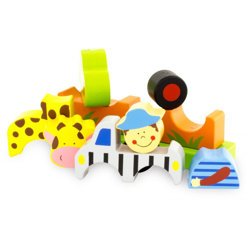 Savannah safari magnetic puzzle