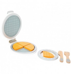 Wooden Waffle Maker Breakfast Cooking Playset