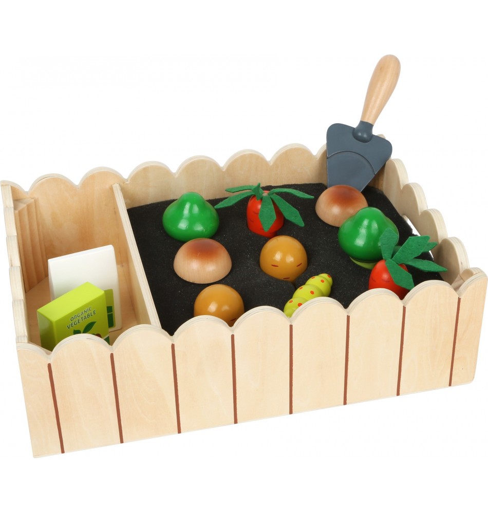 Wooden Vegetable Garden Play Set