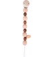 Wooden Dummy Clip - Natural & Dark Wood