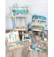 Wooden Vehicle Construction Kit - Green, Blue & Pink - View 8