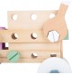 Wooden Vehicle Construction Kit - Green, Blue & Pink - View 5