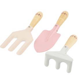 Children's Gardening Tools Kit - Rosy Pink