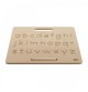 Wooden Lowercase Print Letter Tracing Board - View 3