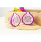 Wooden Cutting Vegetables in a Crate with Knife & Board - View 3