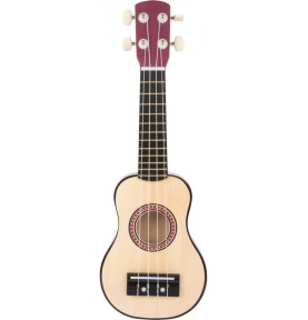 Children's Frog Wooden Toy Guitar - 63 cm