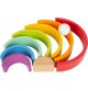 Montessori Wooden Rainbow Stacker - Medium - View 6