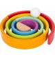 Montessori Wooden Rainbow Stacker - Medium - View 2