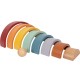 Wooden Rainbow Stacker - Medium - Safari Collection - View 4