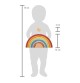 Wooden Rainbow Stacker - Medium - Safari Collection - View 8